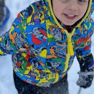 Boys Reversible Winter Coat